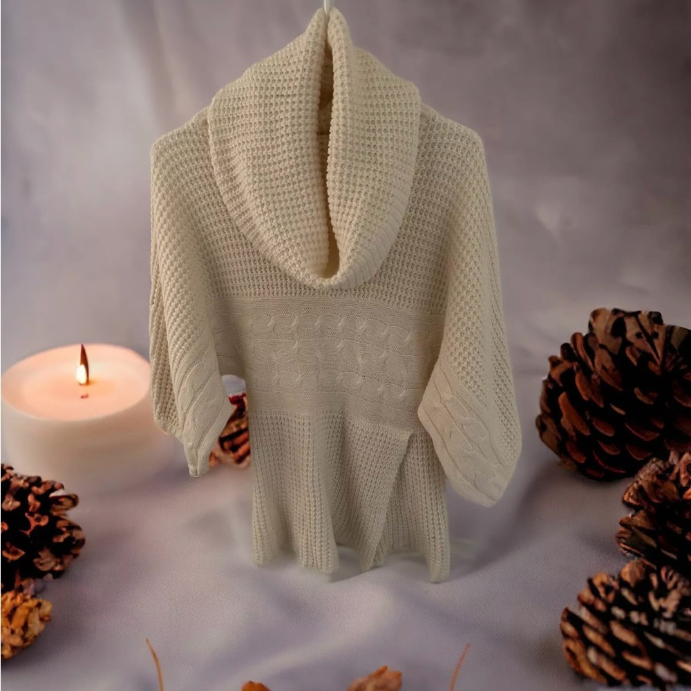 Rock Uk Large Cowl Neck Sweater Womens (L)
